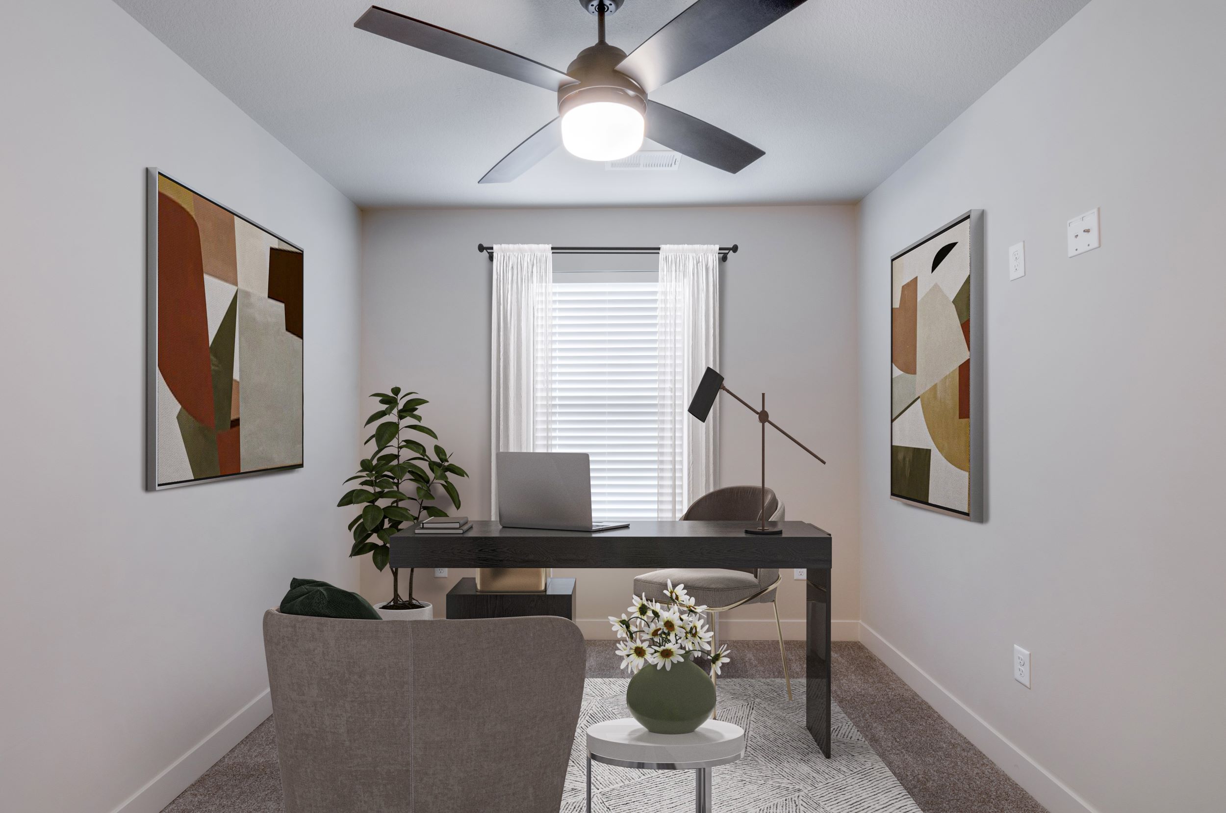 Make the 3rd Bedroom an Office!