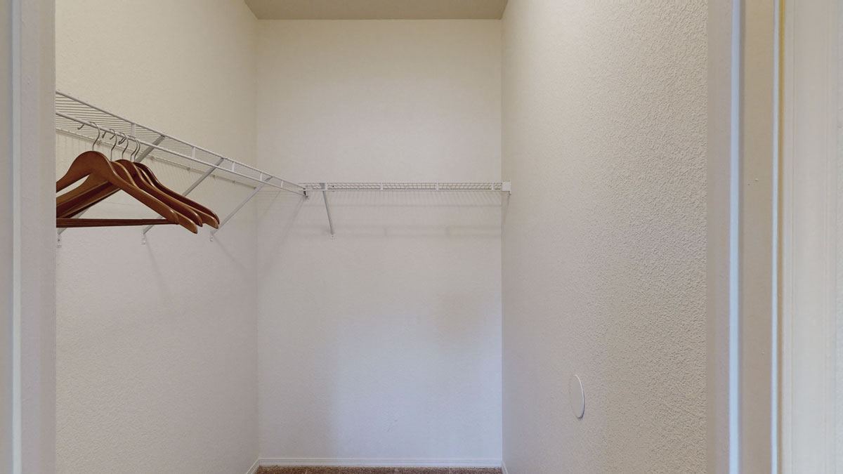Arezzo Apartments- large walk-in closet area 