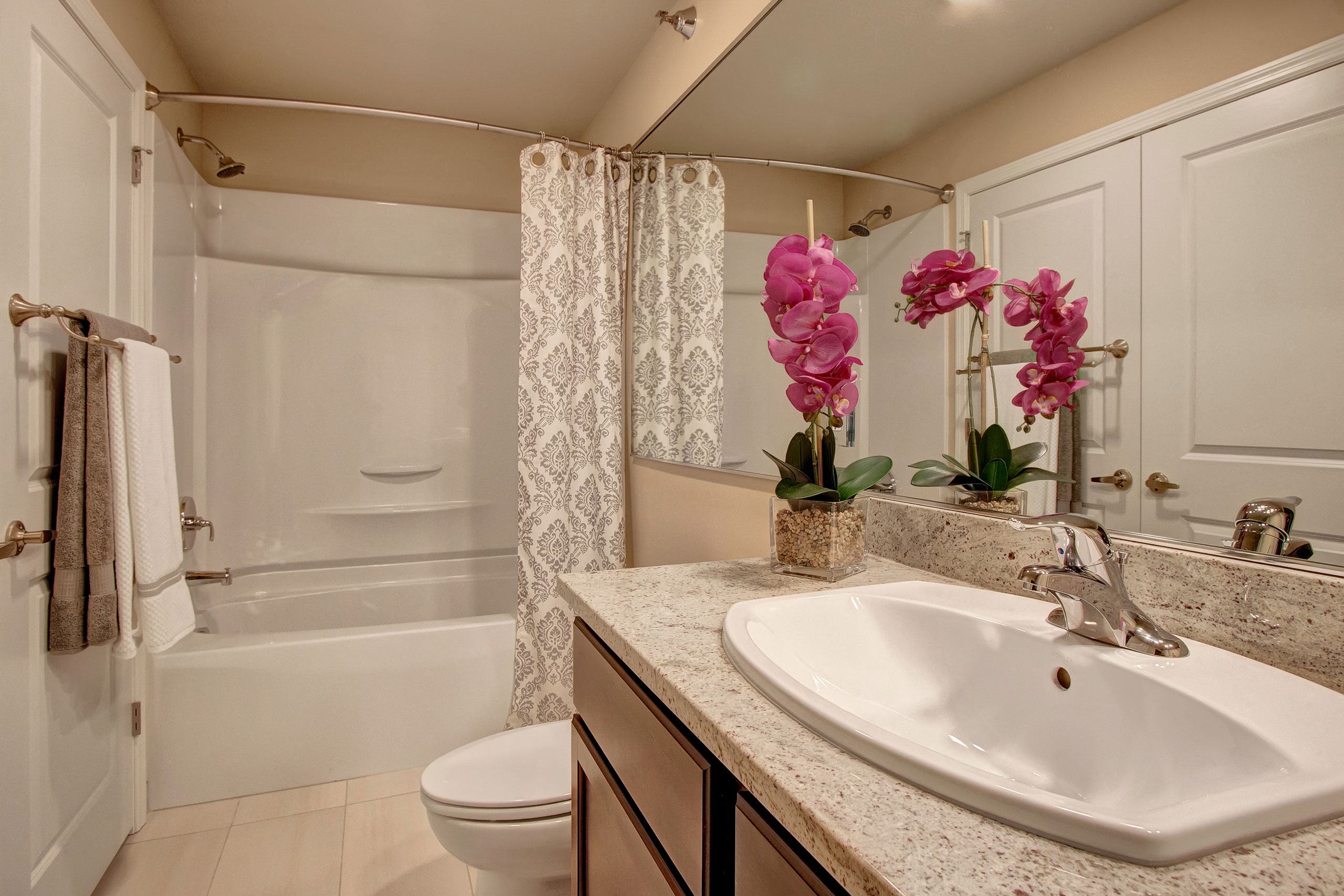 Fairways Bathroom Sink and Shower
