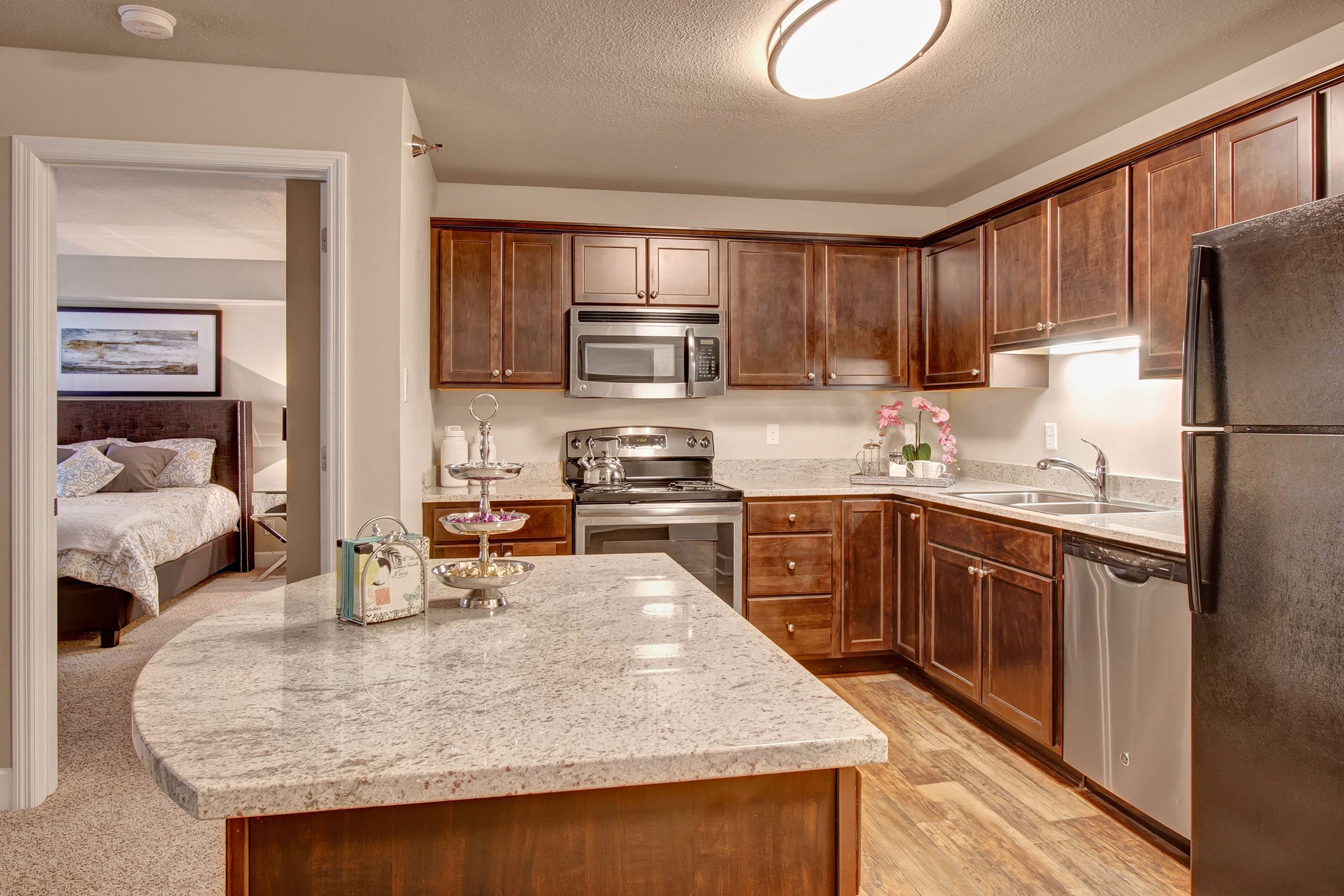 Fairways Kitchen with Island