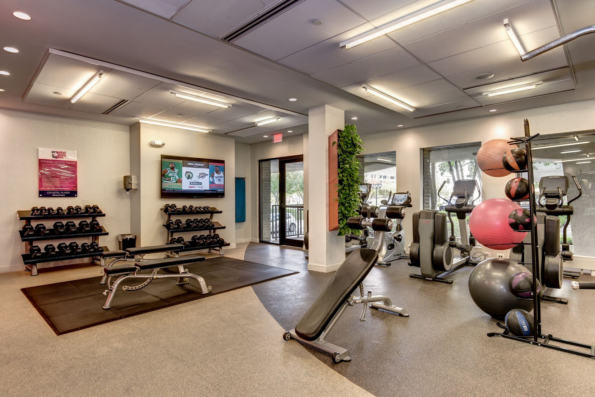 Crystal Plaza Apartments Fitness Center