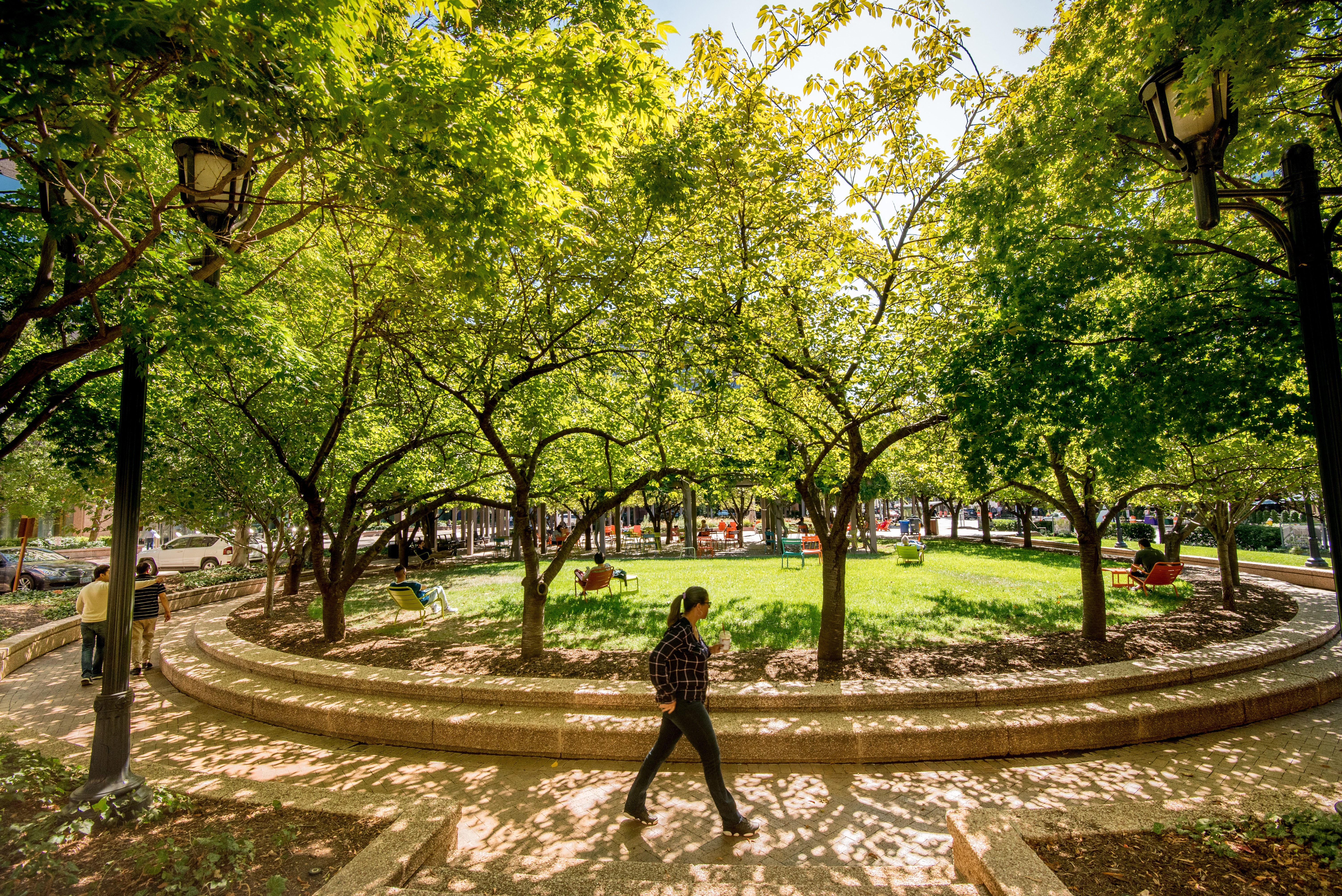 Professionally landscaped parks throughout local area