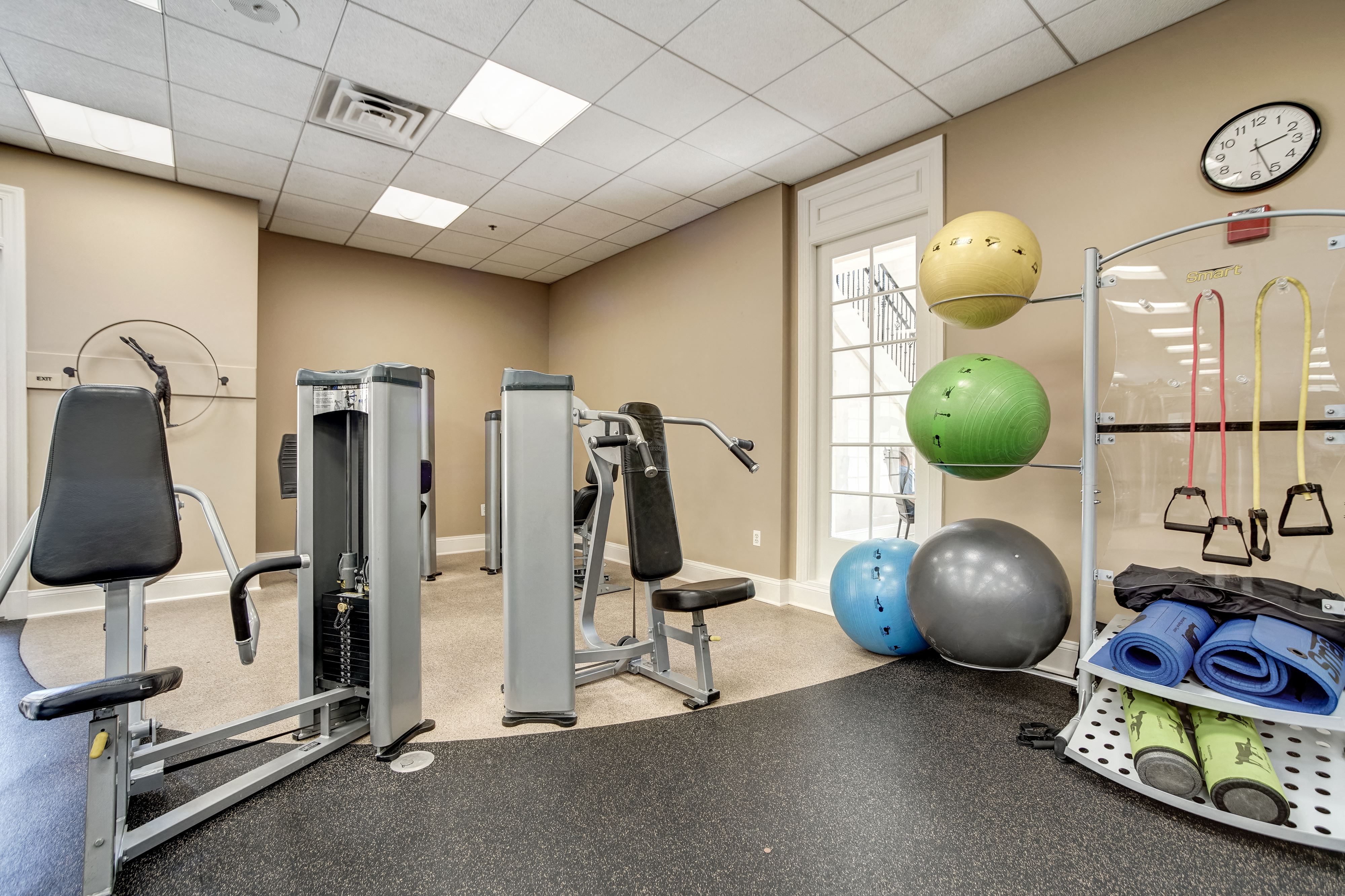 24-Hour Fitness Center with Cardio and Free Weights