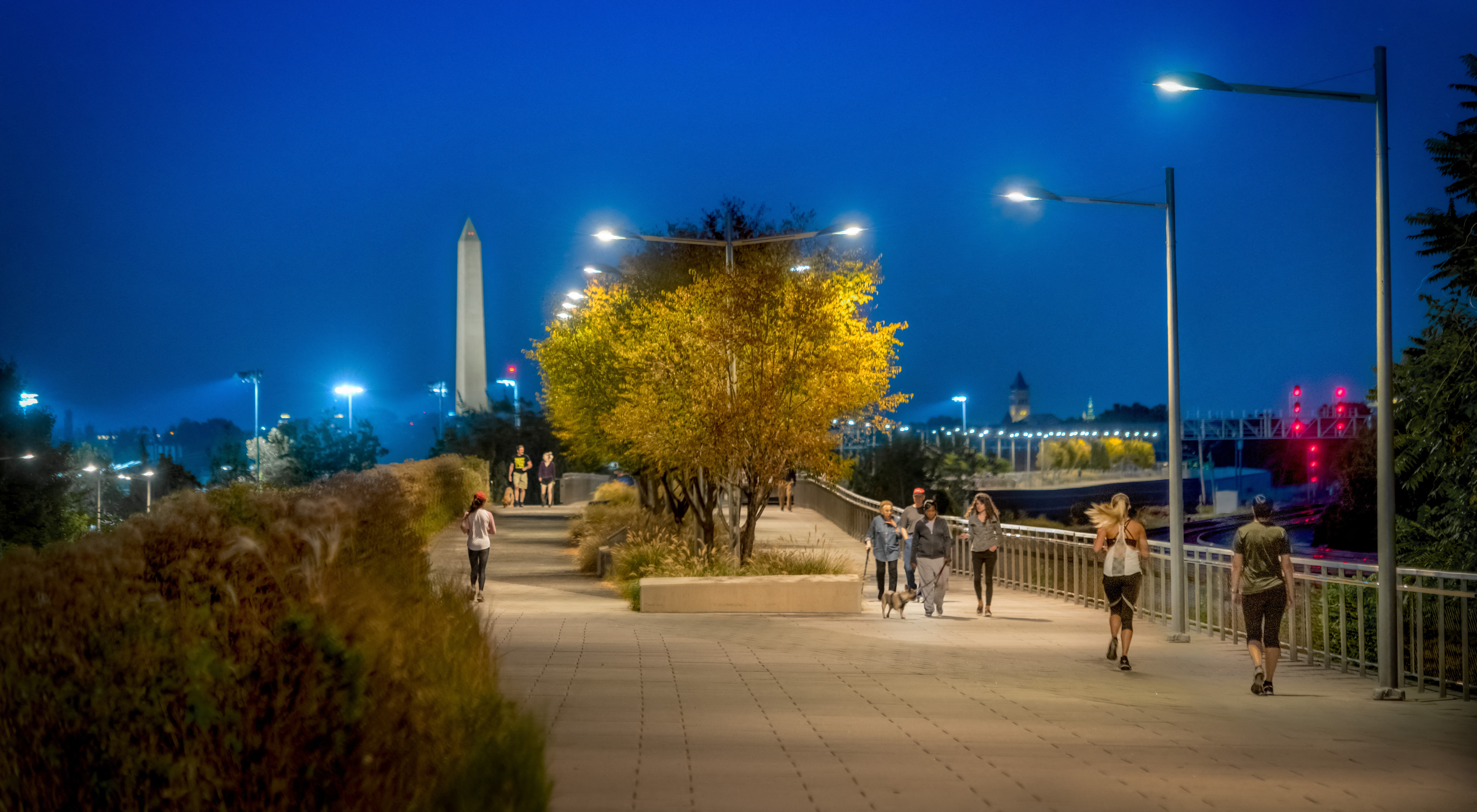 Excellent walking and jogging paths