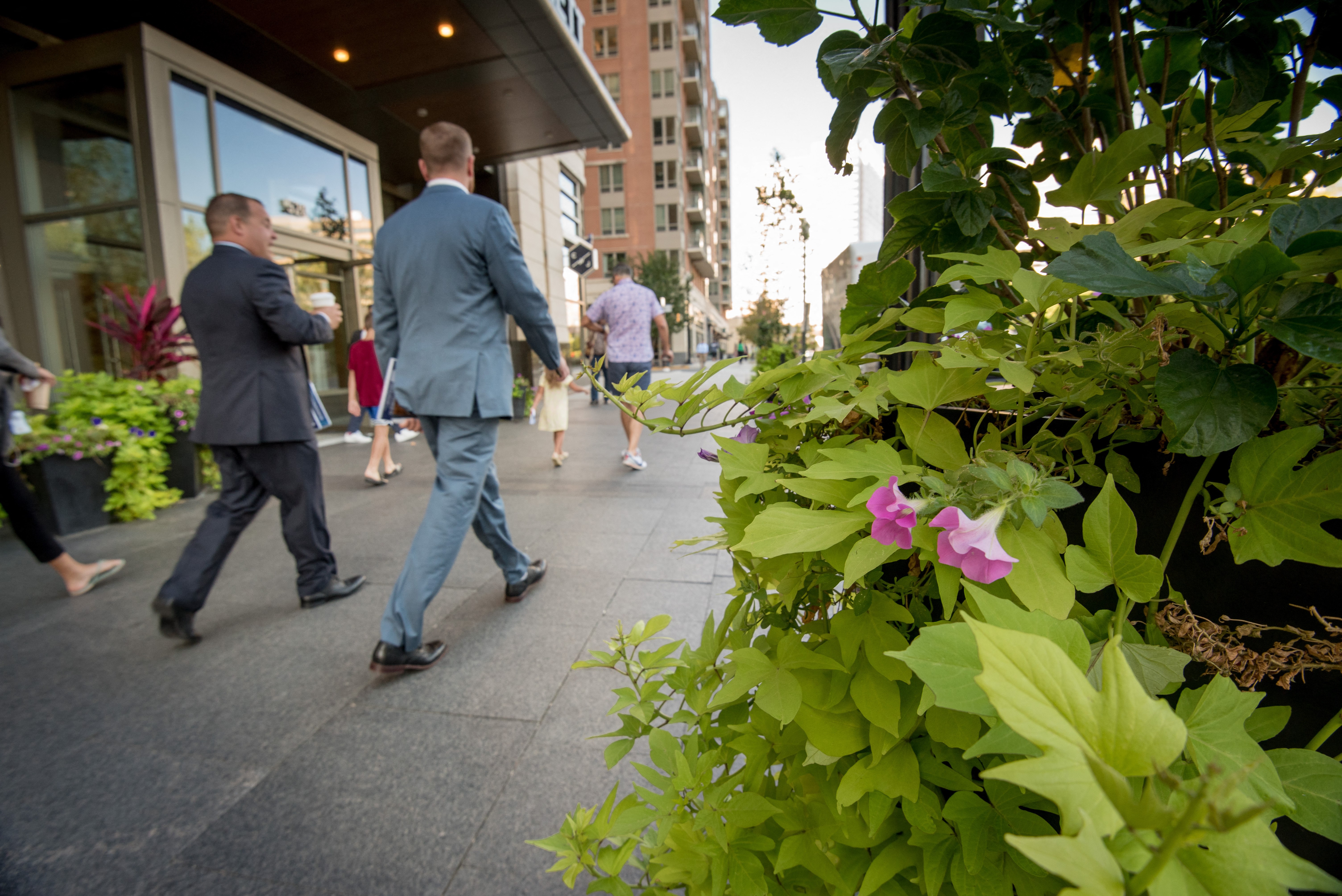 Myriad of shops, retail, and restaurants right outside your door