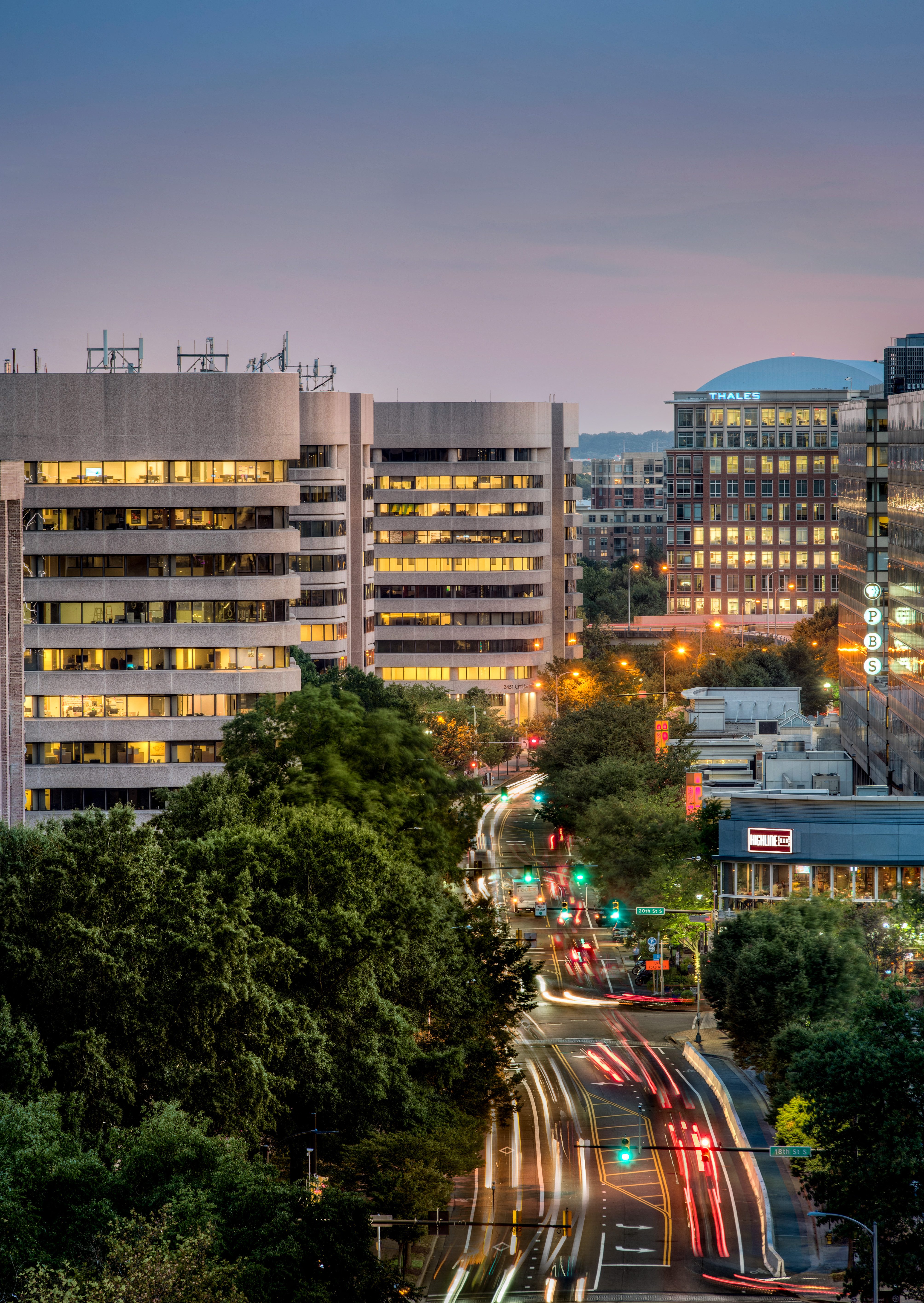 Vibrant neighborhood within National Landing