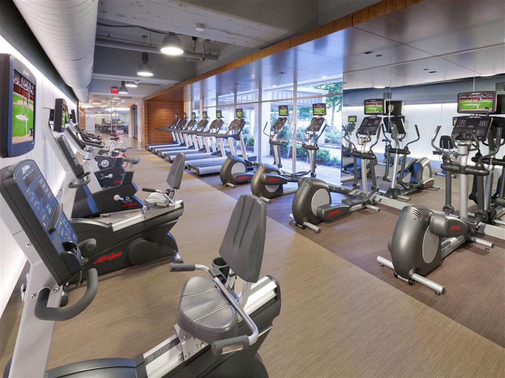 State-of-the-art Fitness Center with Yoga Studio State-of-the-art Fitness Center with Yoga Studio