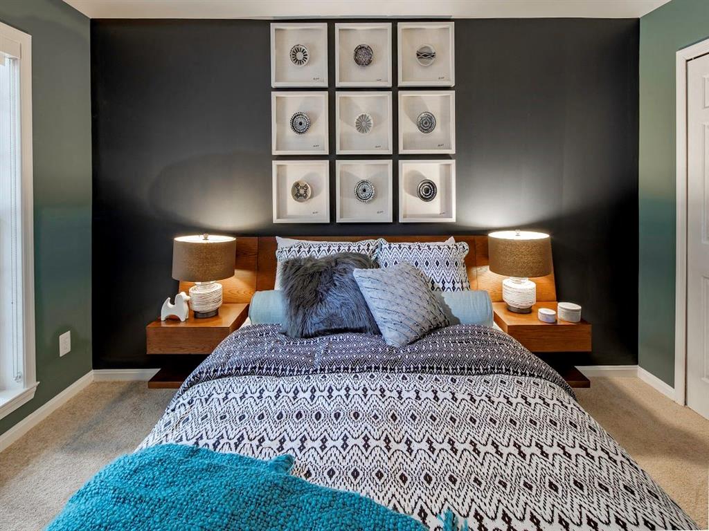 Plush Carpeting in Bedrooms