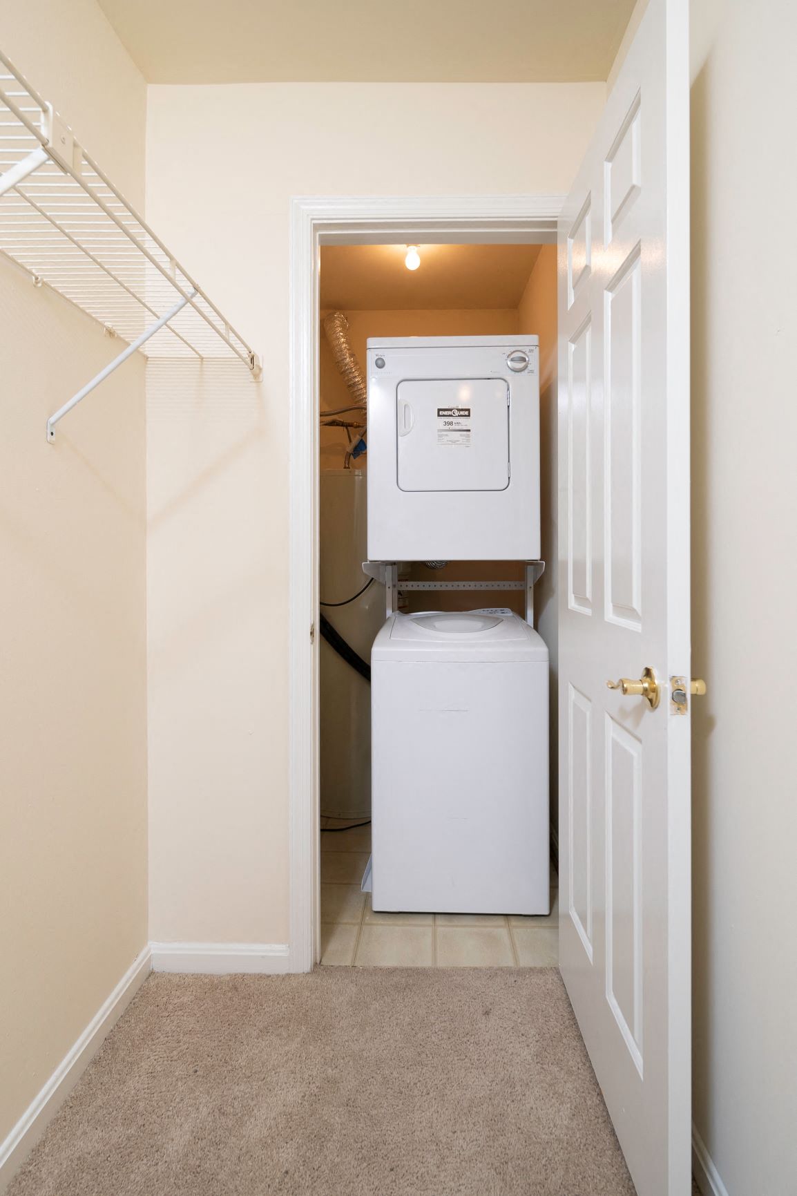 Washer and dryer in every apartment home