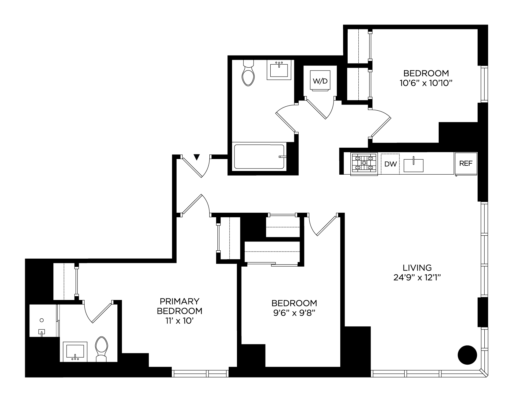 3 Bedroom 3E North