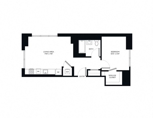 1 Bedroom 1J