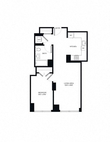 1 Bedroom 1L