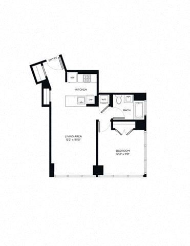 1 Bedroom 1T