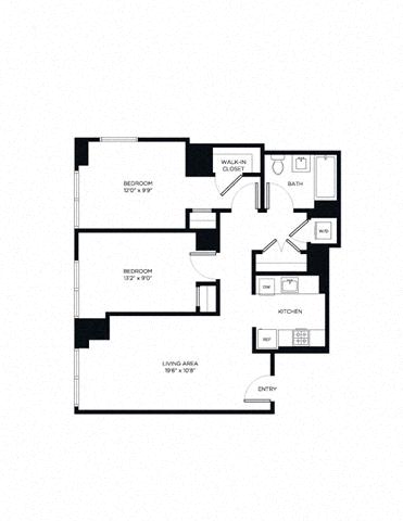 2 Bedroom 2D