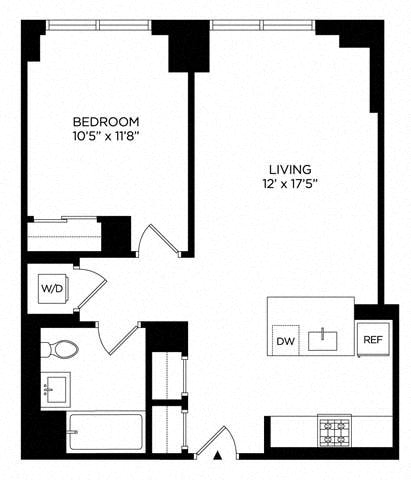 1 Bedroom 1AM East