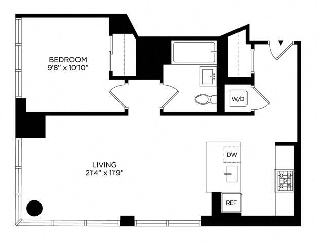 1 Bedroom 1CA North