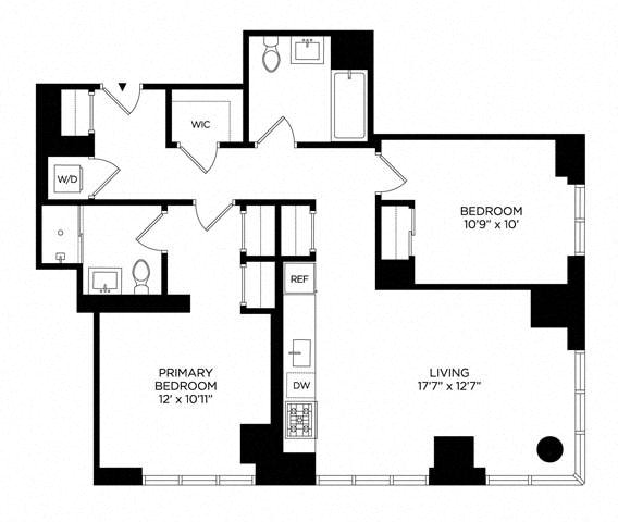 2 Bedroom 2AB Penthouse West