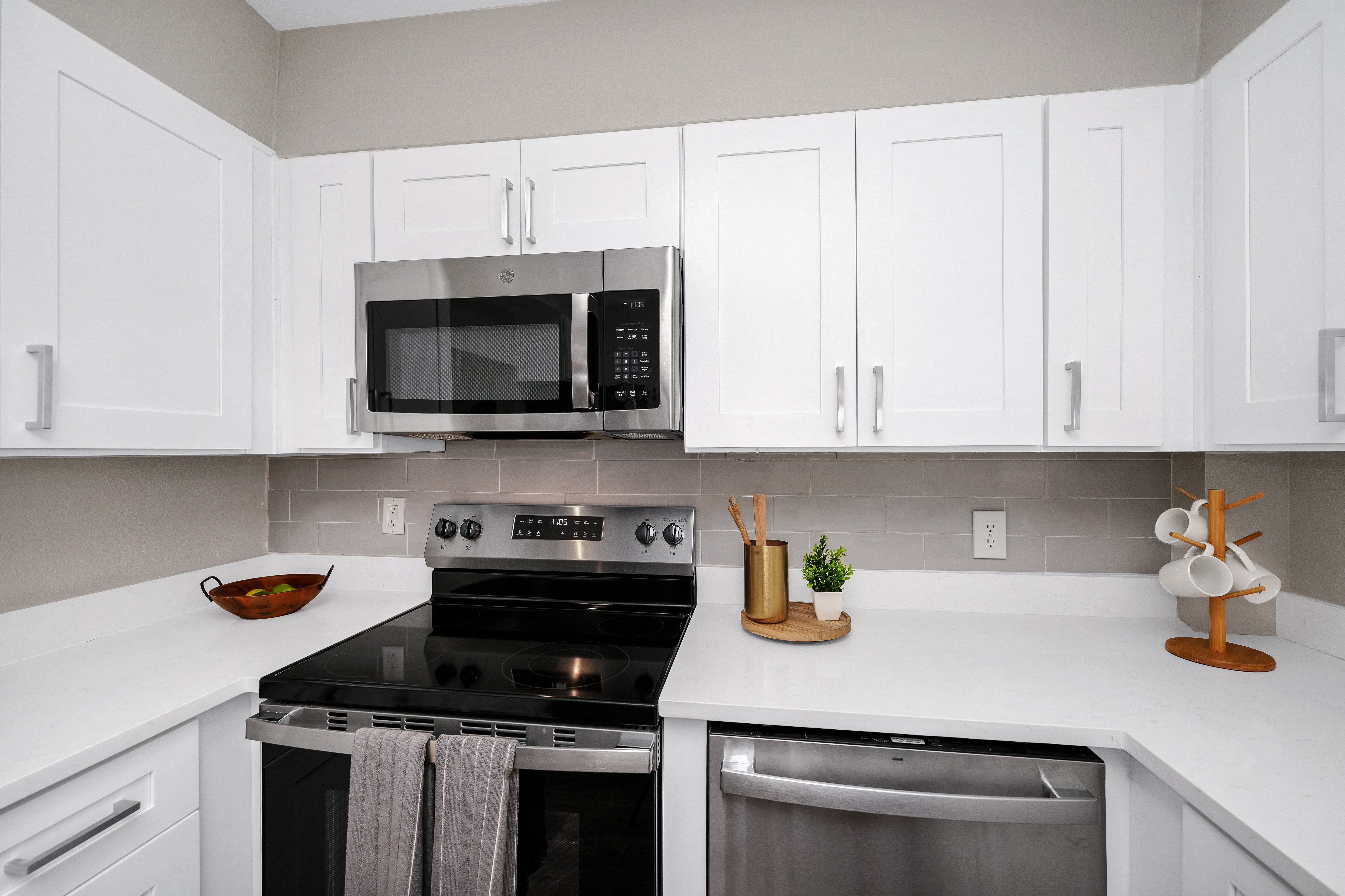 Fully-Renovated Kitchen with Stainless Steel Appliances