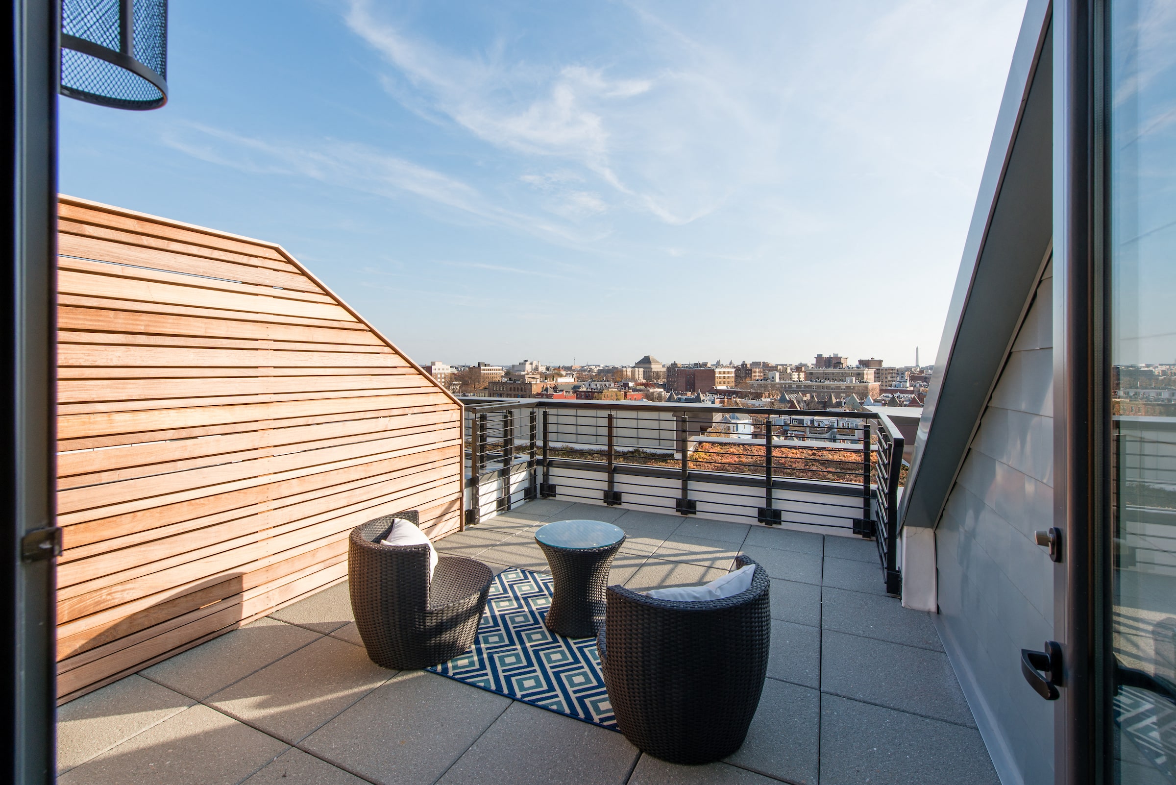 Rooftop Deck with Multi-Seating Groups