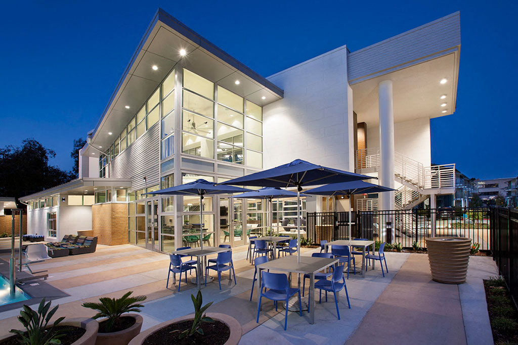 Poolside View
