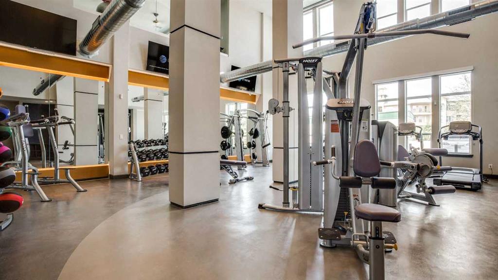 State of the art fitness center open 24/7.