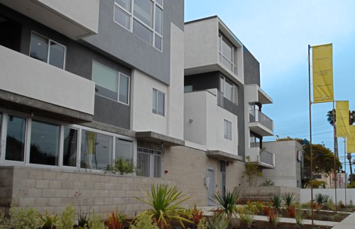 Marvista lofts entrance