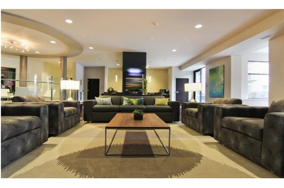 Modern and stylish clubhouse