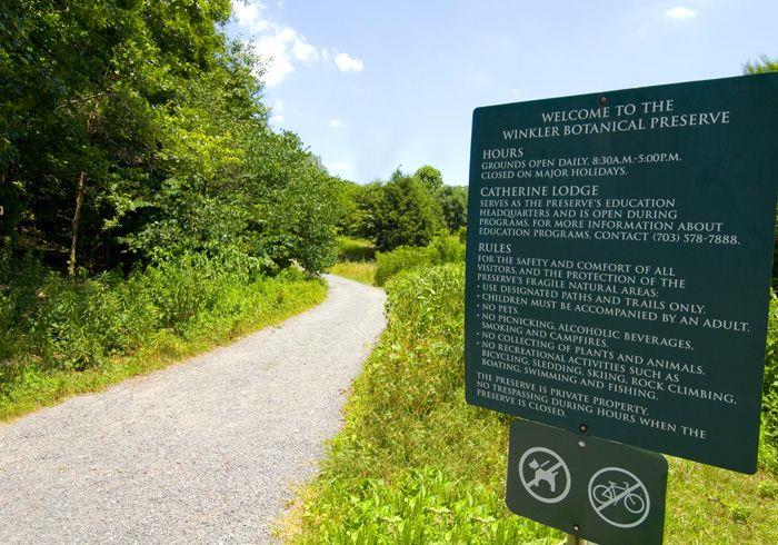 Miles Of Walking Trails at Winkler Botanical Preserve Miles Of Walking Trails at Winkler Botanical Preserve