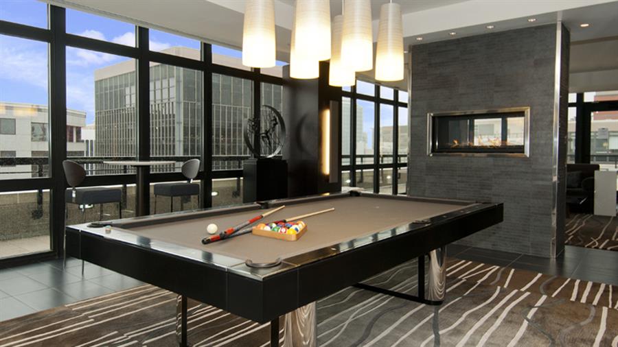 Resident Lounge with billiards Resident Lounge with billiards