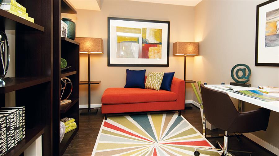 Upgrade to a den for the perfect home office Upgrade to a den for the perfect home office