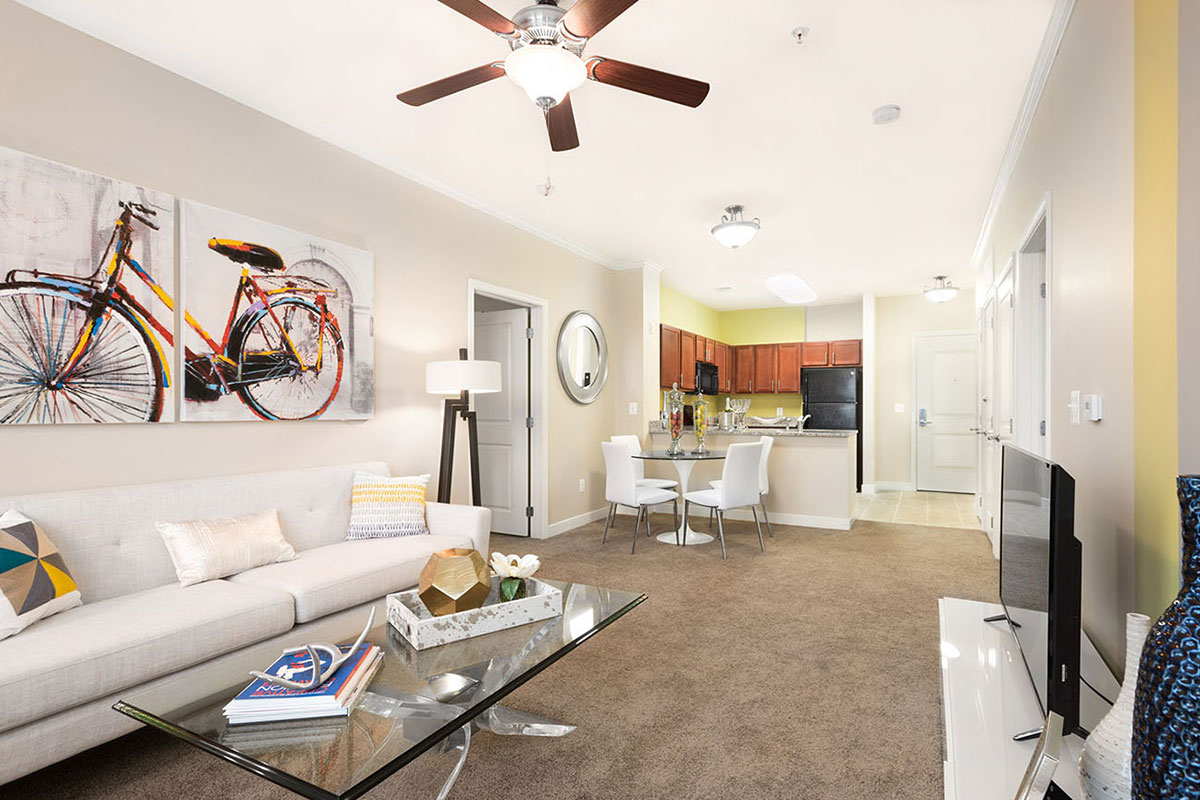 The Flats at Neabsco Living Room The Flats at Neabsco Living Room