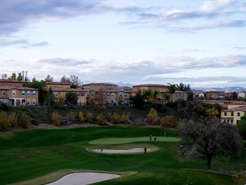 Lush Golf Greens