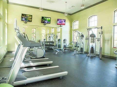 State-of-the-art fitness center