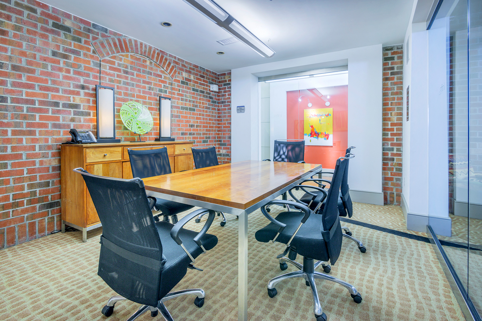 2 conference rooms