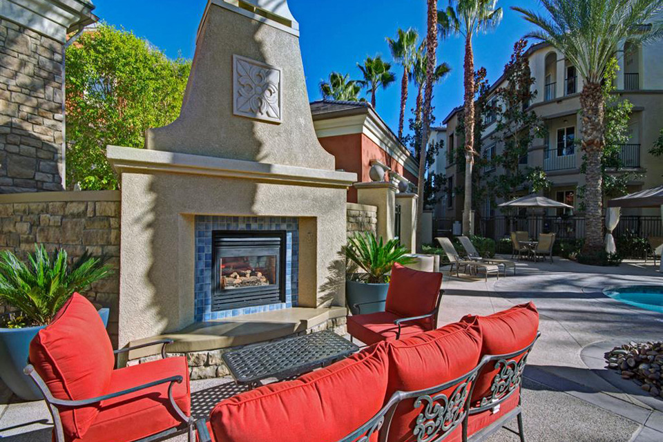 Kick back and enjoy an evening at the fire lounge