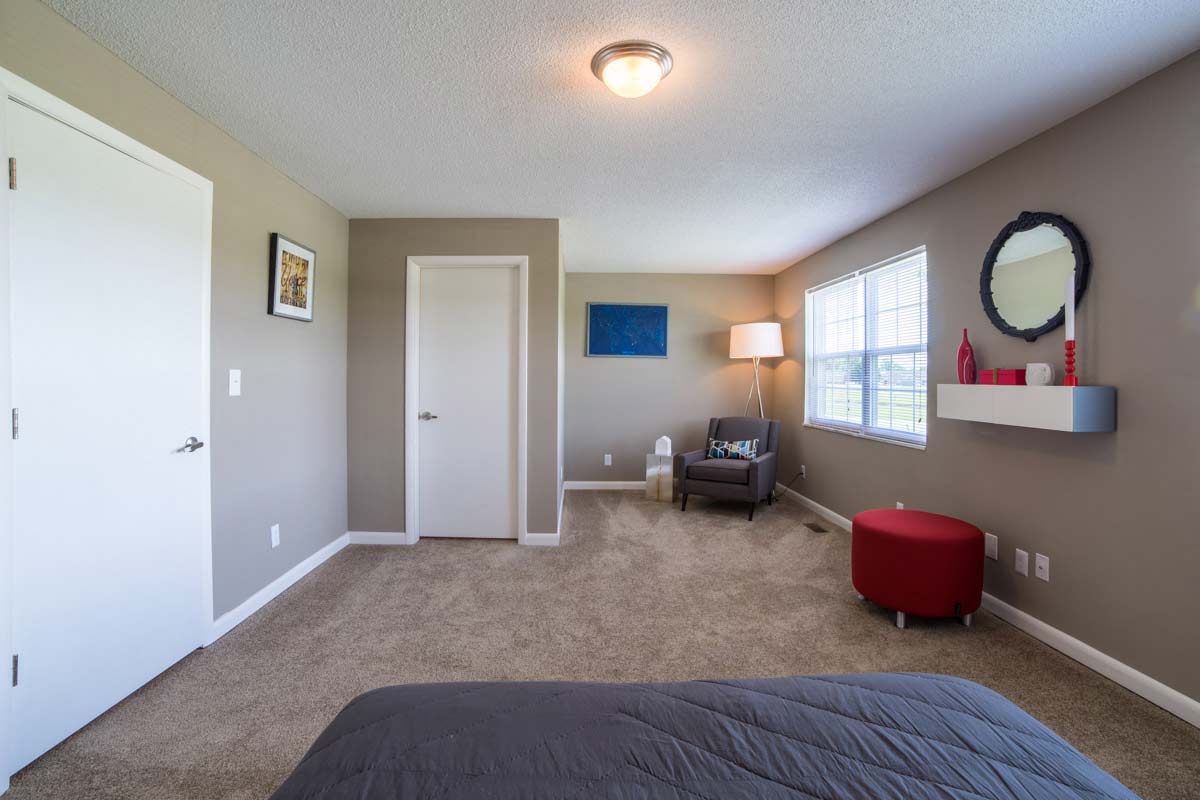 Spacious Bedroom with Walk-In Closet