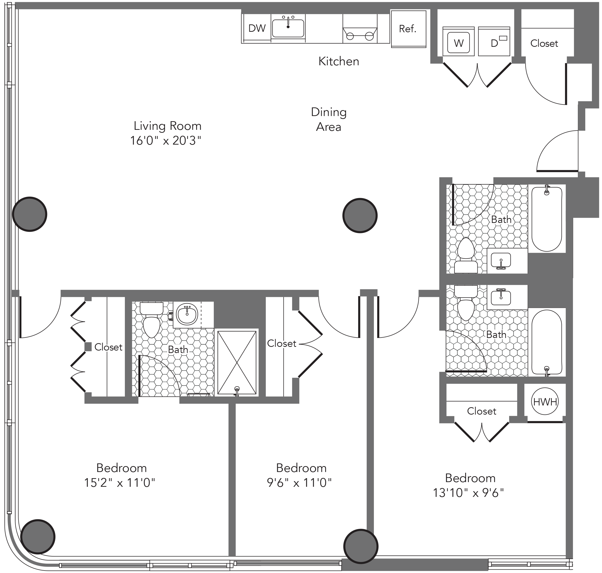 Floor Plans The Hecht Warehouse at Ivy City Washington DC