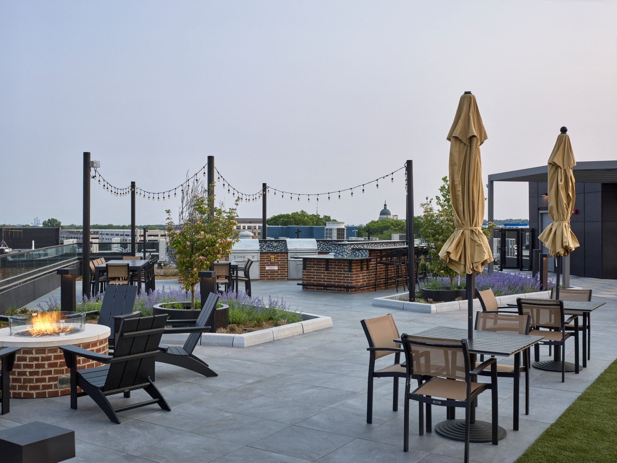 roof, rooftop view, outdoor dining, rooftop lounge, outdoor seating, outdoor lounge, chairs, lounge chairs
