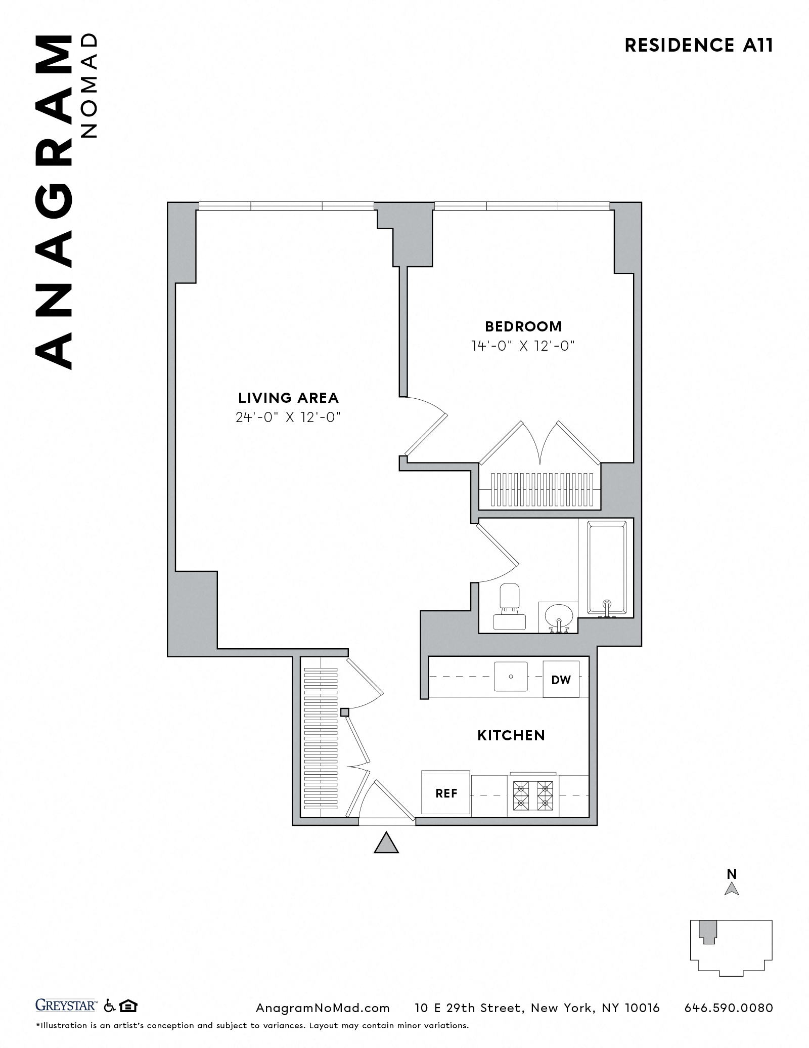 Floor plan layout diagram