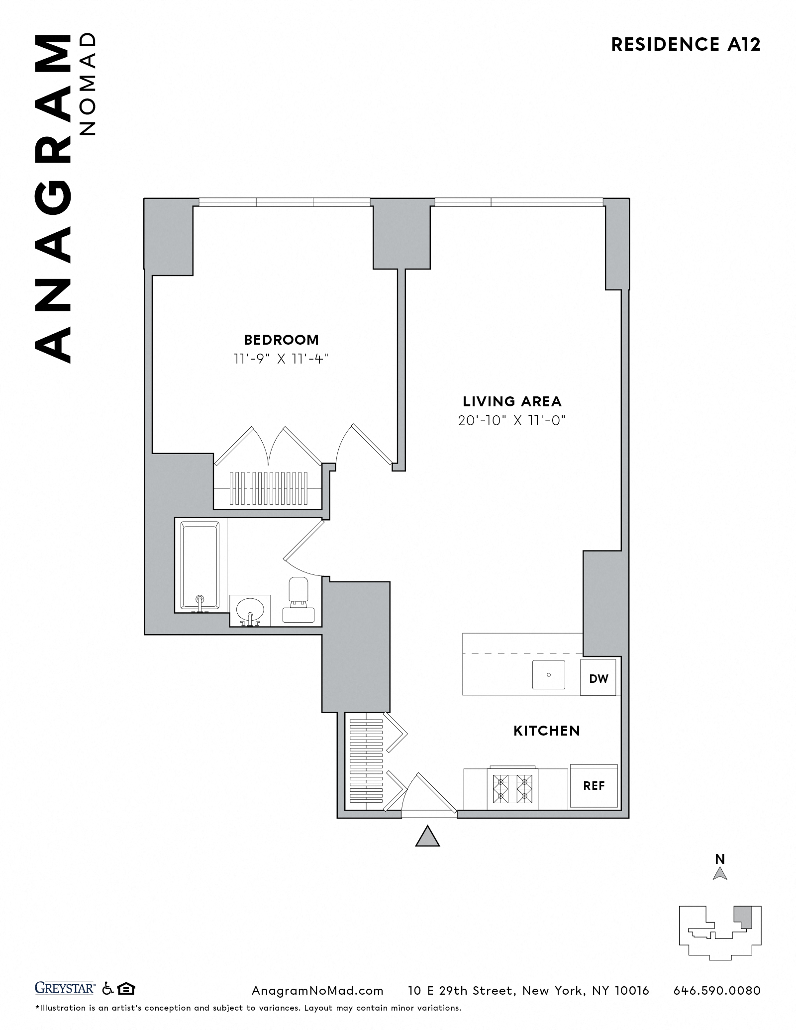 Floor plan layout diagram