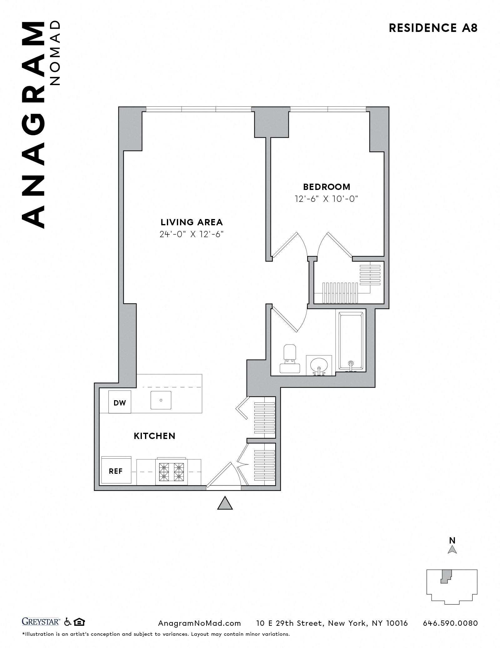 Floor plan layout diagram