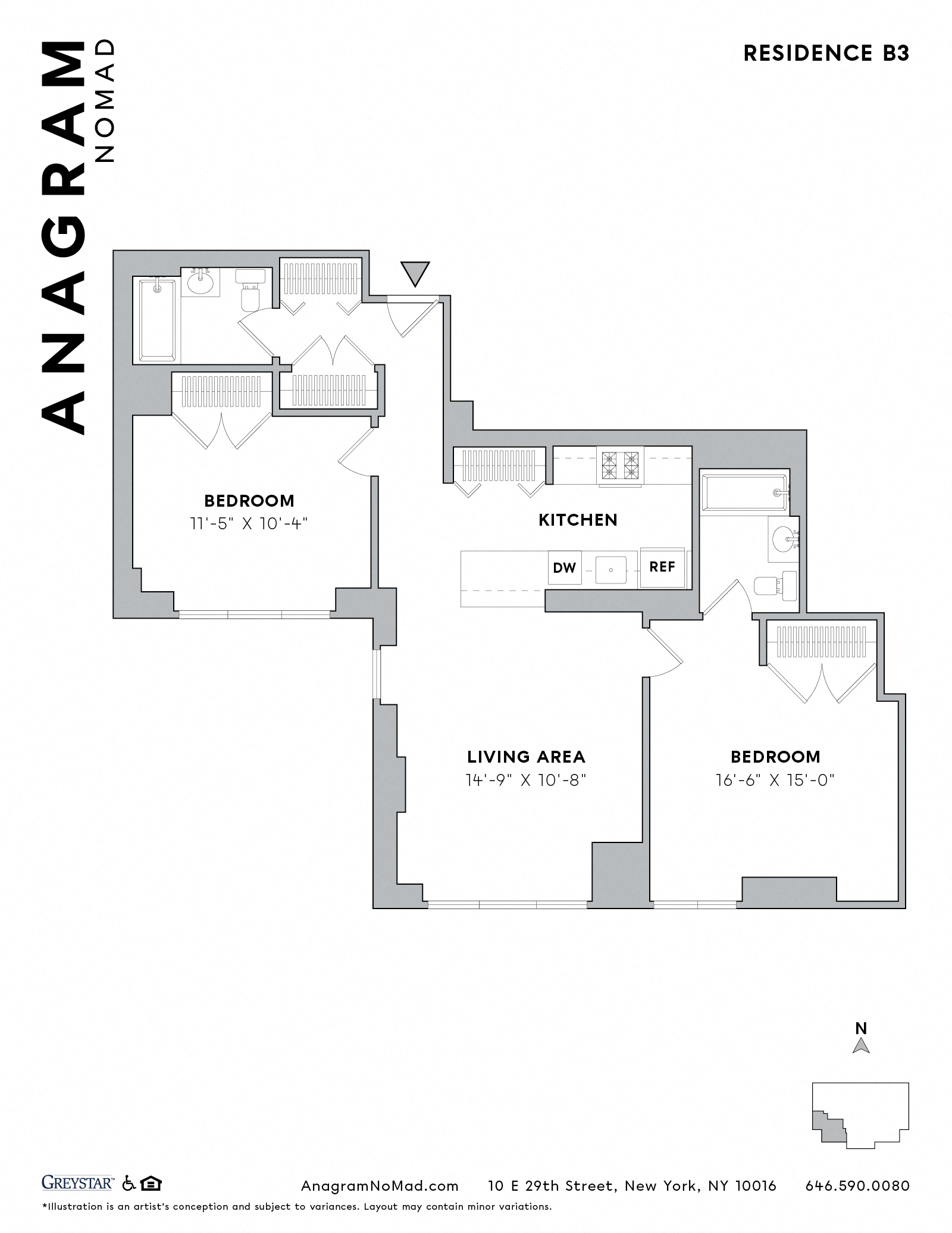 Floor plan layout diagram