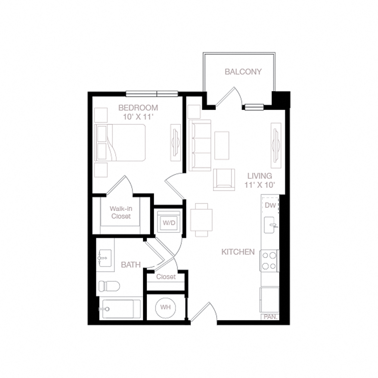 Floor plan layout diagram
