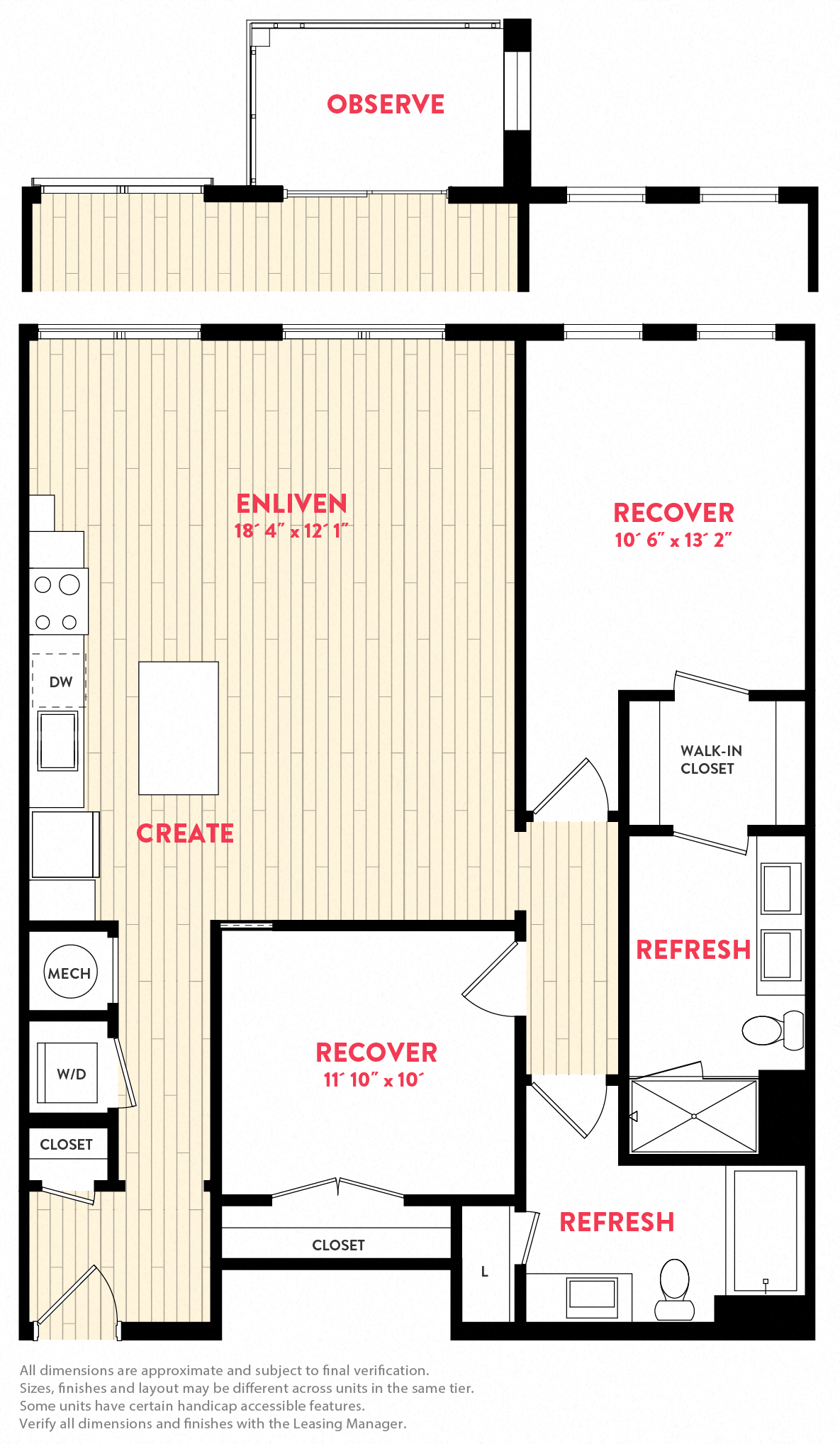 Floor Plans Luxury Apartments Potomac Yard Alexandria VA Notch 8