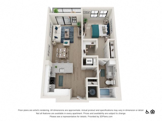 Floor plan layout diagram for A5