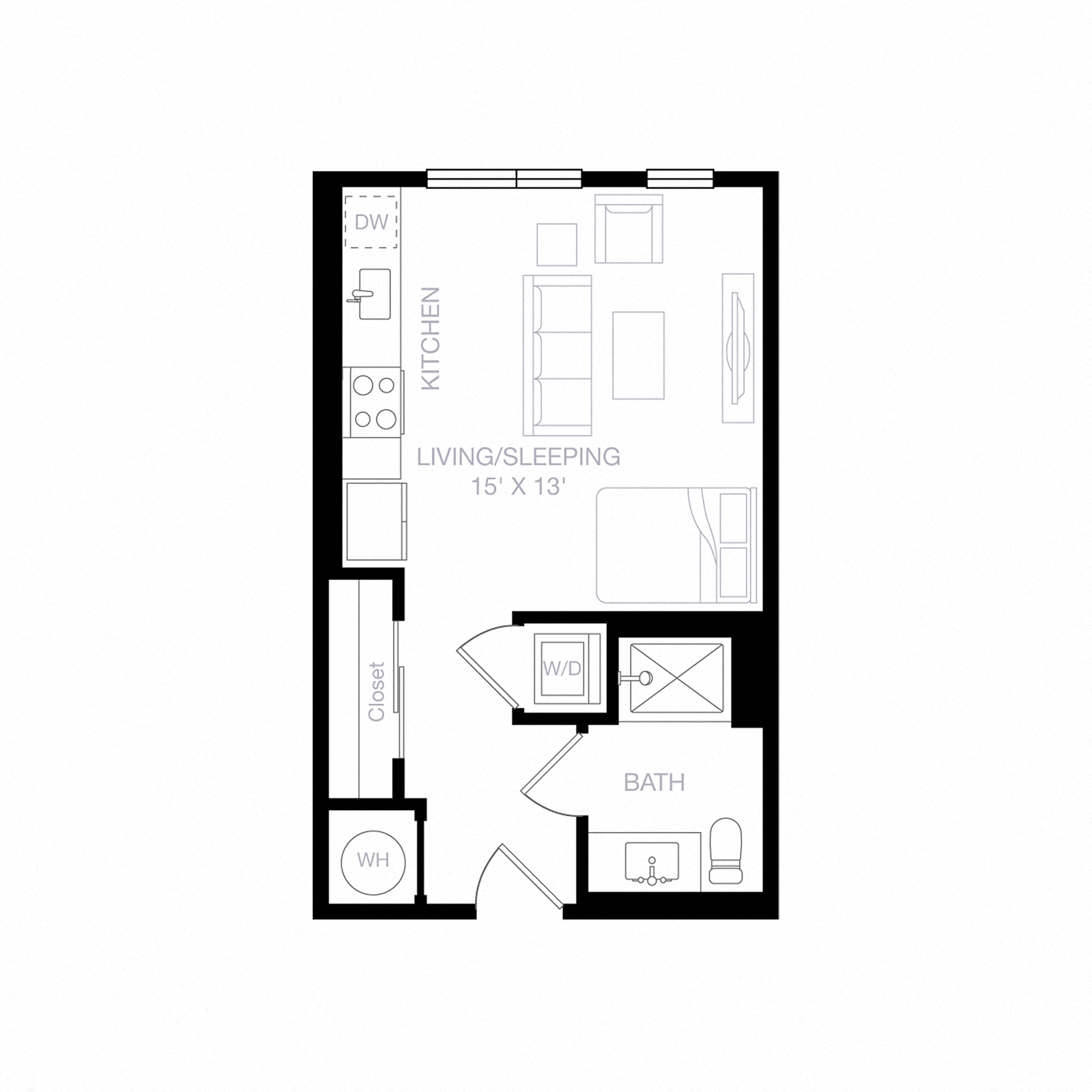 Floor plan layout diagram