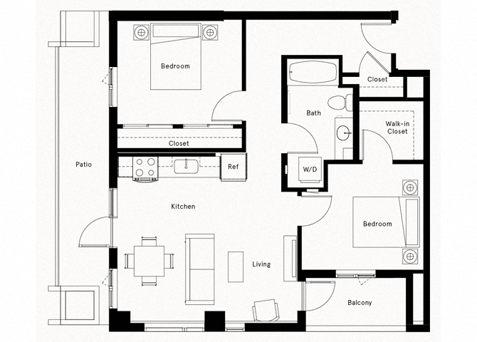 0 to 3-Bedroom Apartments in Downtown Los Angeles CA