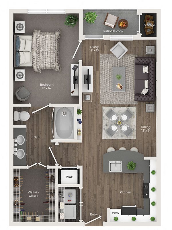 Floorplans The Current Apartments