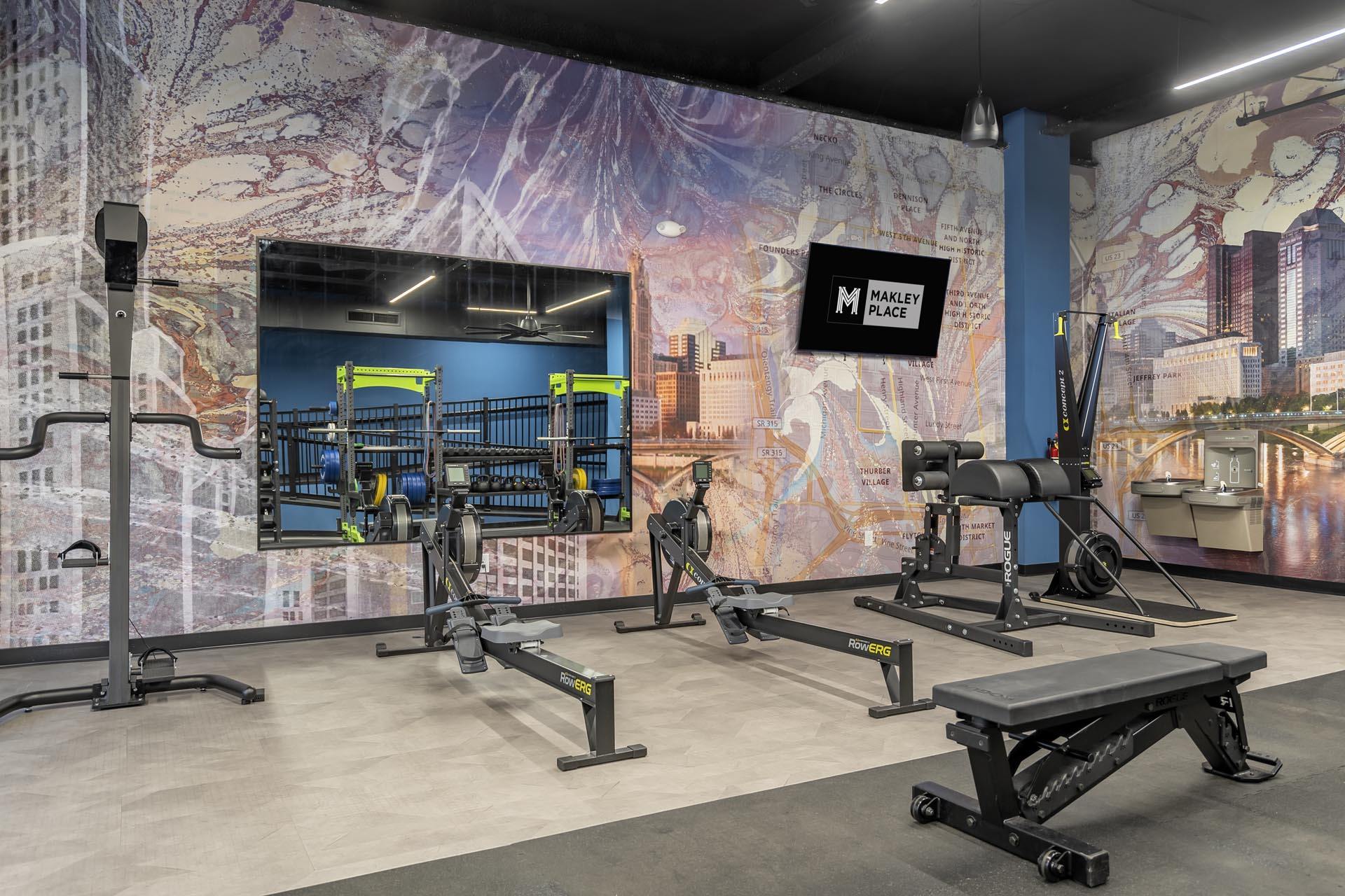 Gym at Makley Place - Village Green (5 of 6)