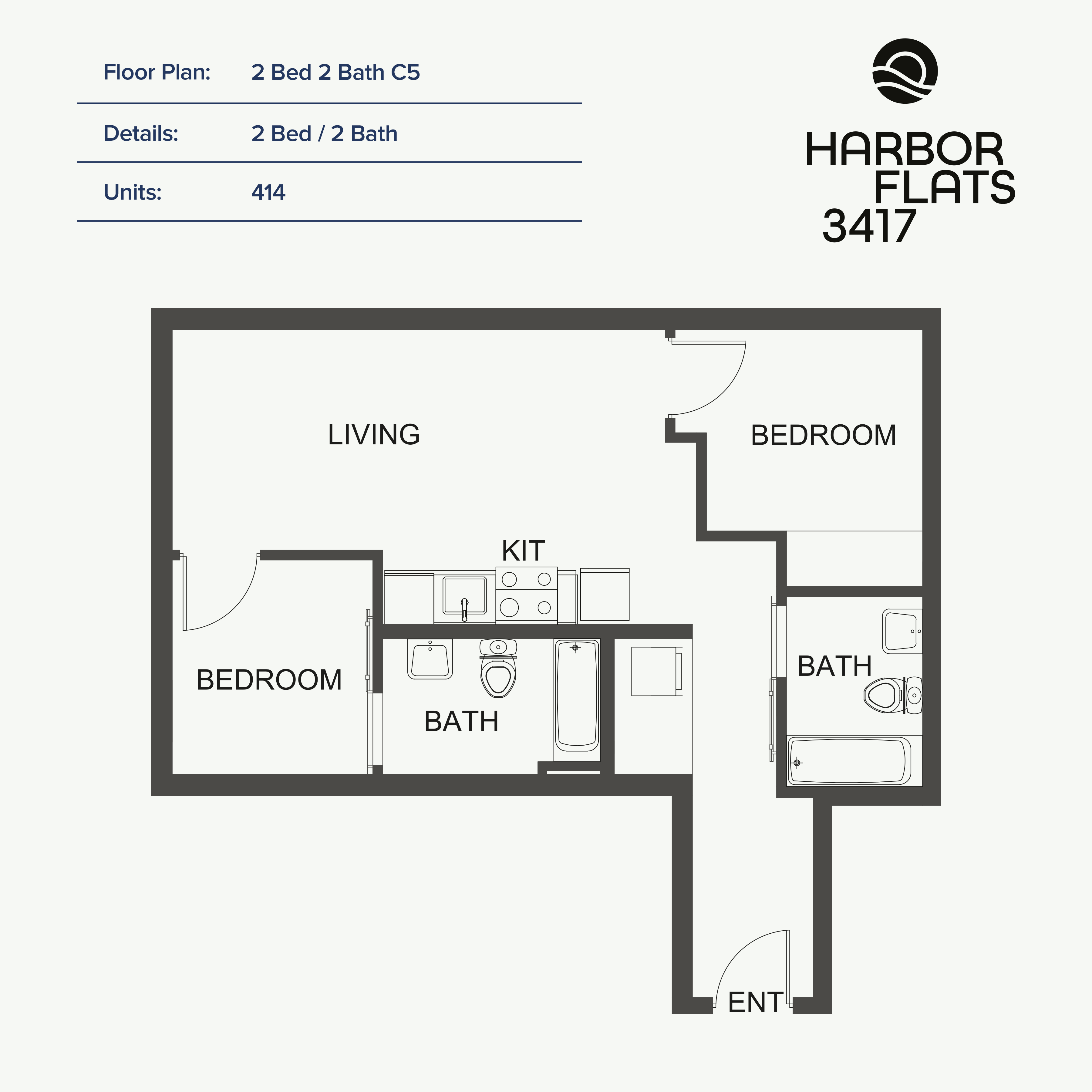 2 Bed 2 Bath C5